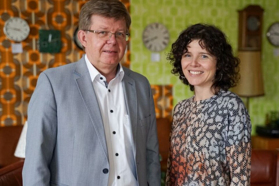 Regisseurin und Drehbuchautorin Marie Kreutzer und Caritasdirektor sprachen über ihre jeweilige Sicht auf die Caritas und Themen wie das Miteinander oder die Rolle von Kunst in unserer Gesellschaft.